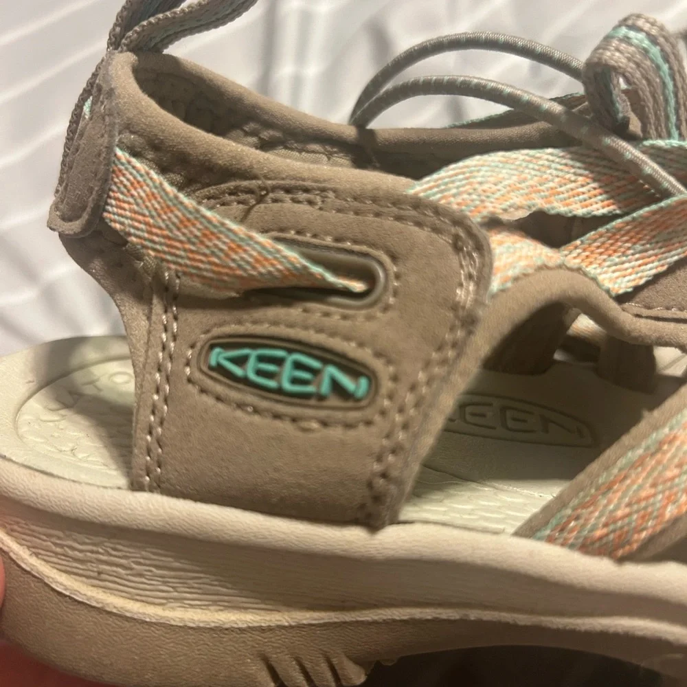 Keen Taupe Coral Women’s Whisper Waterproof Sandals - Picture 6 of 8